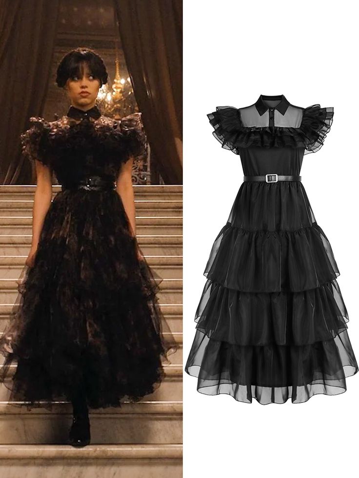 Quelle est l’origine et l’histoire de la robe de Wednesday Addams ?插图