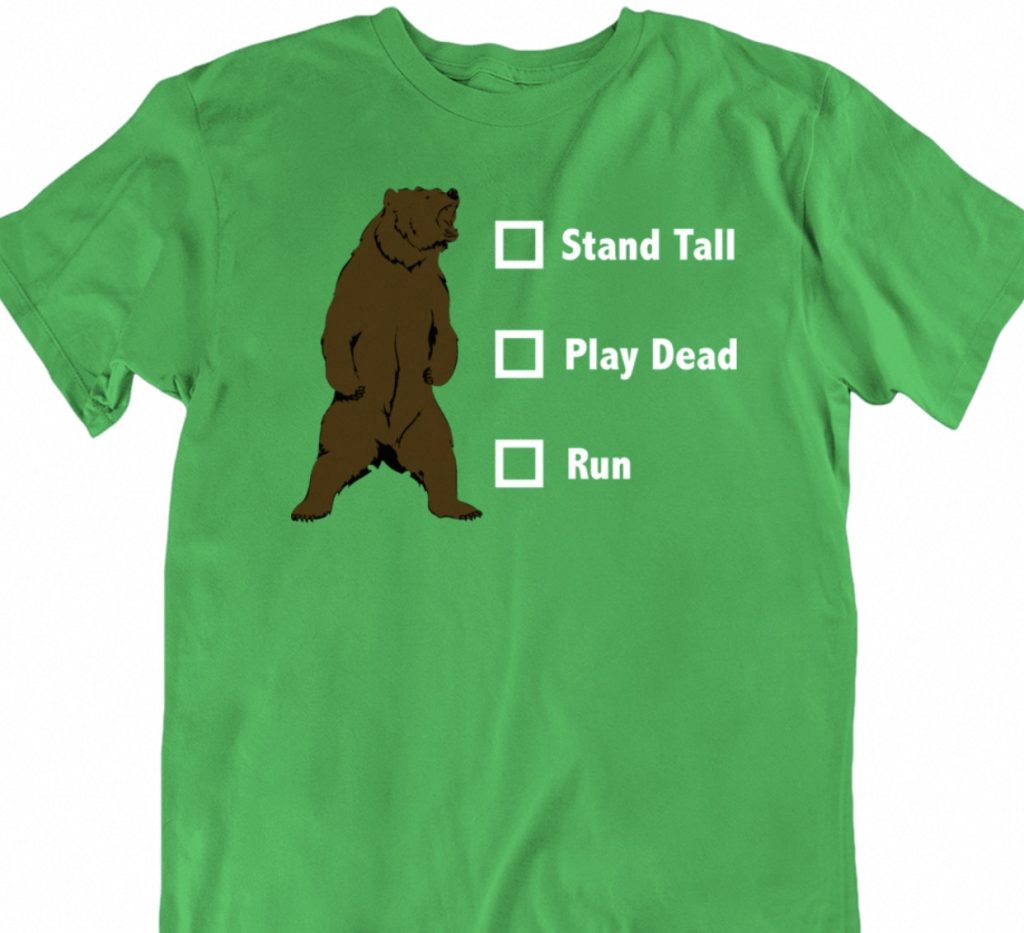Active Shooter Bear T-Shirt: Bold Statement Fashion插图3