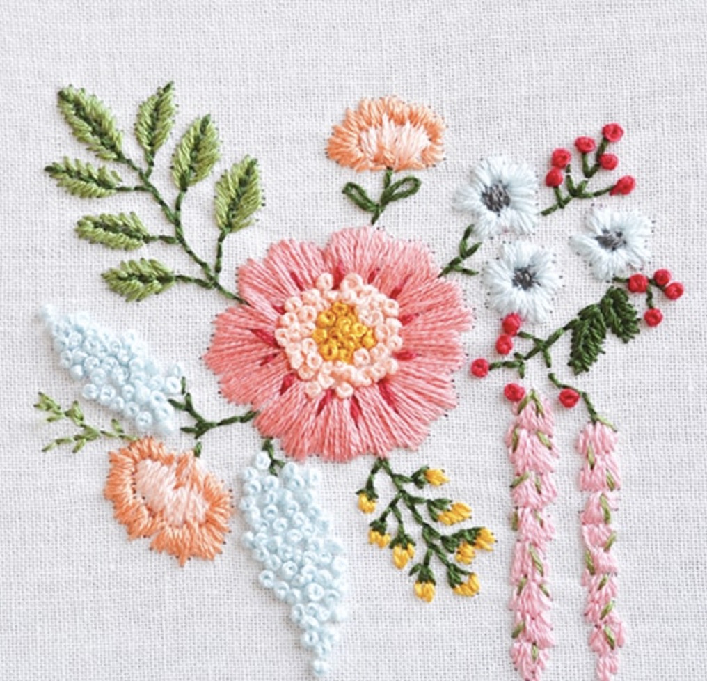 embroidery flower patterns