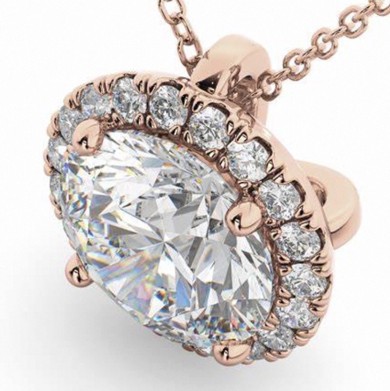 moissanite necklace