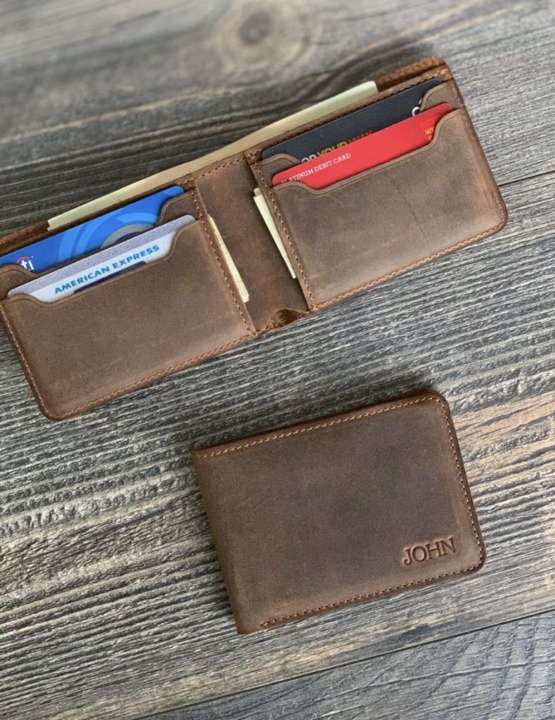 personalized wallets for men