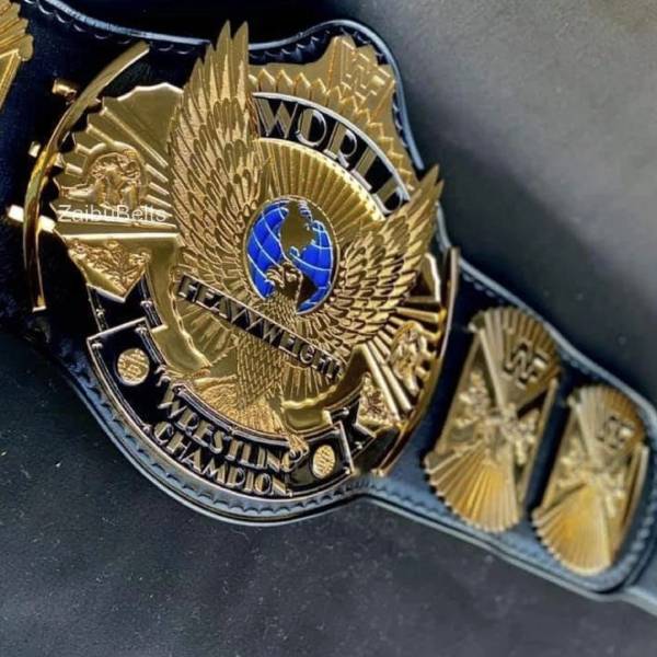 winged eagle wwf belt