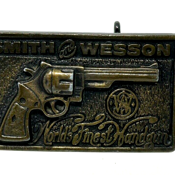 smith and wesson belt buckle