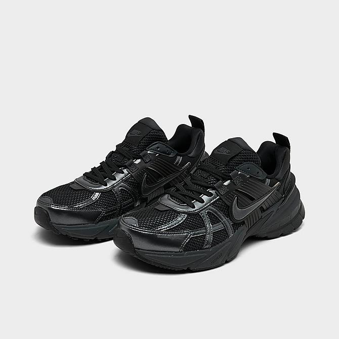 all black running shoes