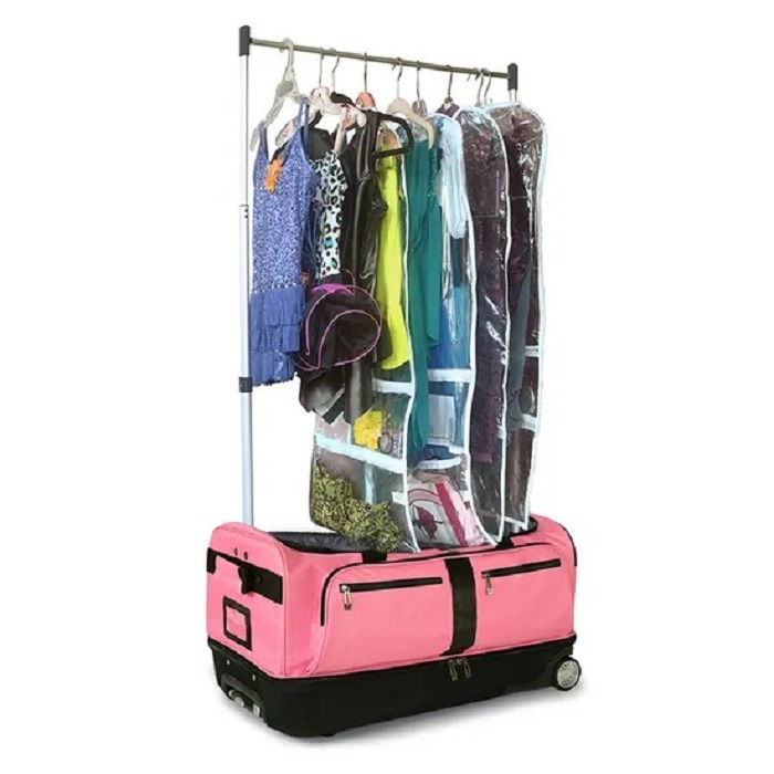 dance garment bag with rack