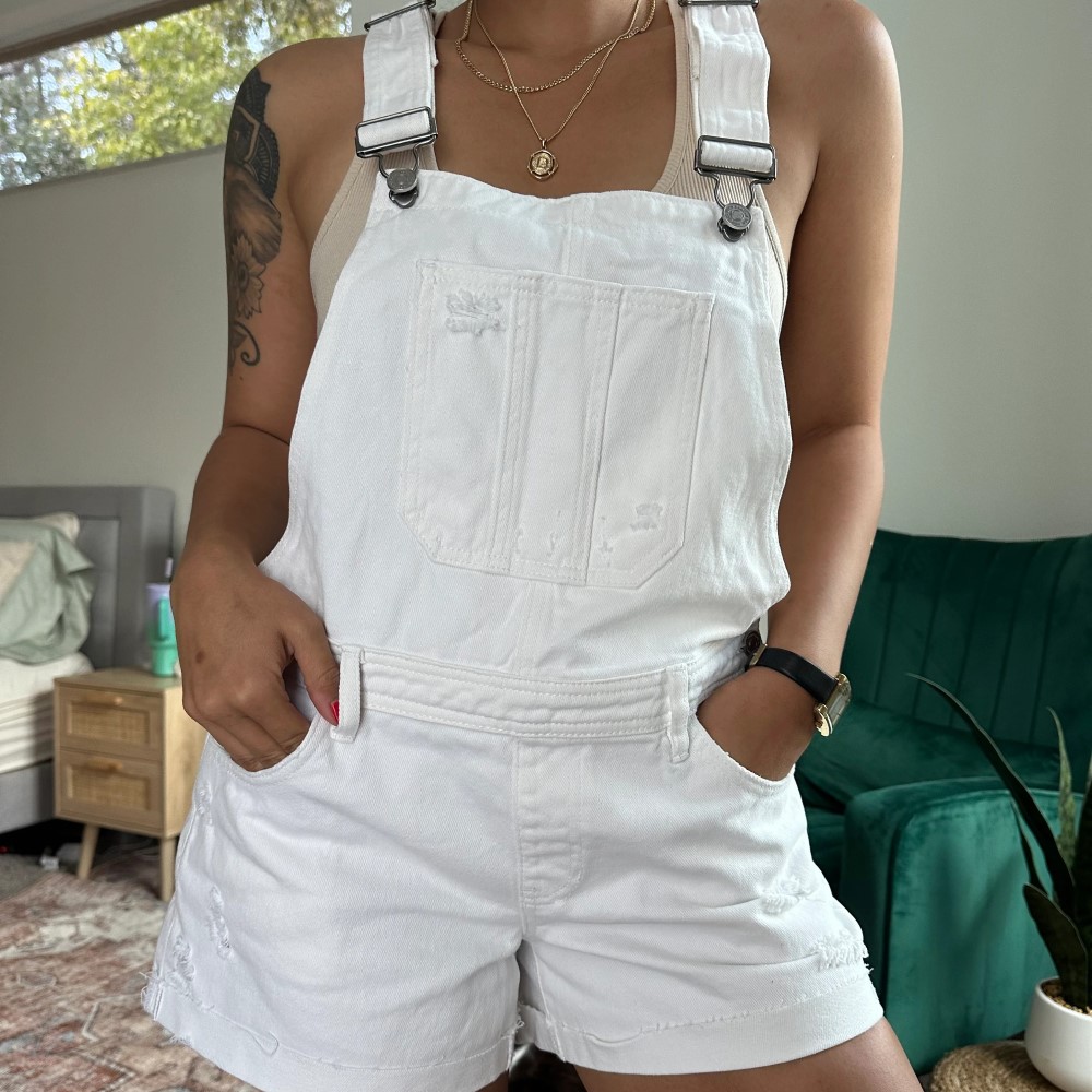 overall shorts